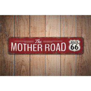 Mother-Road-Sign-Premium-Quality-Rustic-Metal-Sign-Images-1