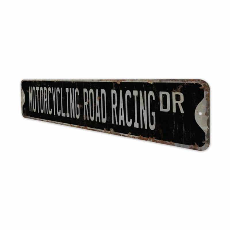 Motorcycling-Road-Racing-Premium-Quality-Rustic-Metal-Sign-8