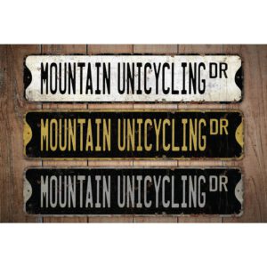 Mountain-Unicycling-Premium-Quality-Rustic-Metal-Sign-Images