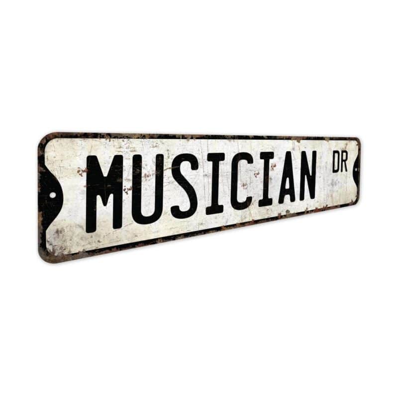 Musician-Premium-Quality-Rustic-Metal-Sign-3