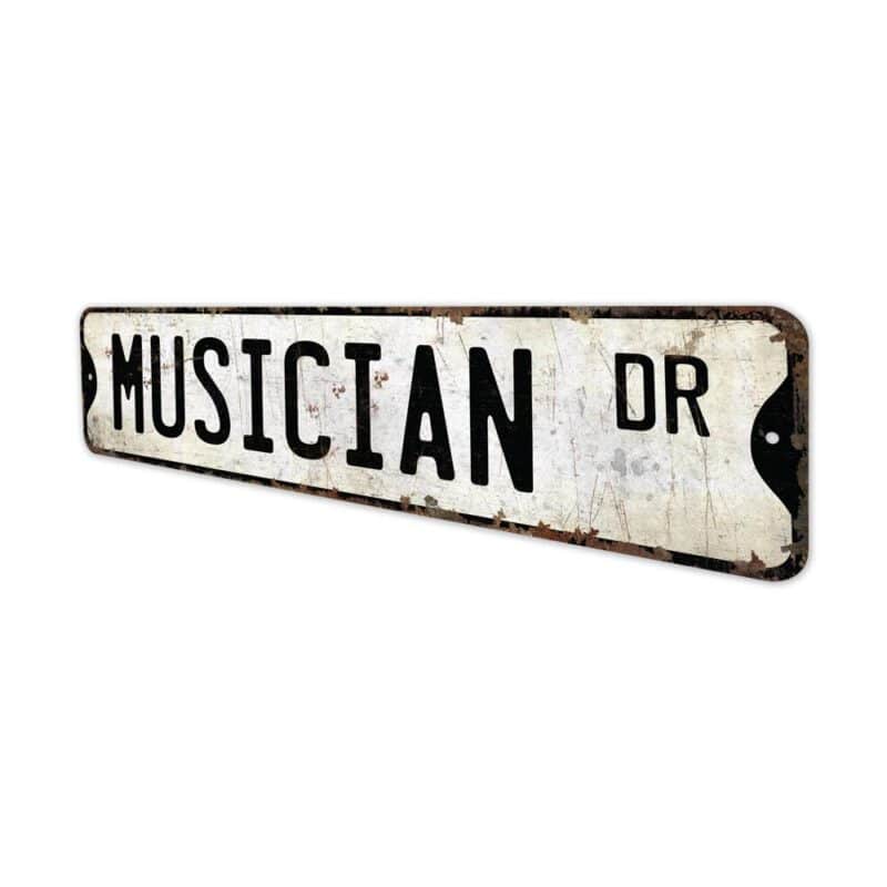 Musician-Premium-Quality-Rustic-Metal-Sign-4