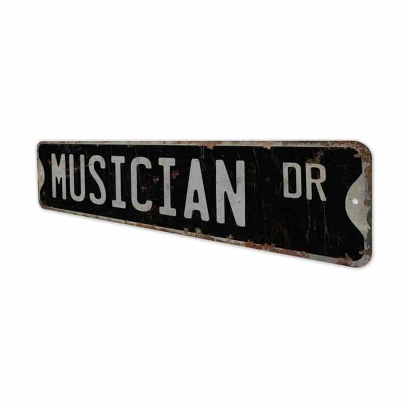 Musician-Premium-Quality-Rustic-Metal-Sign-8