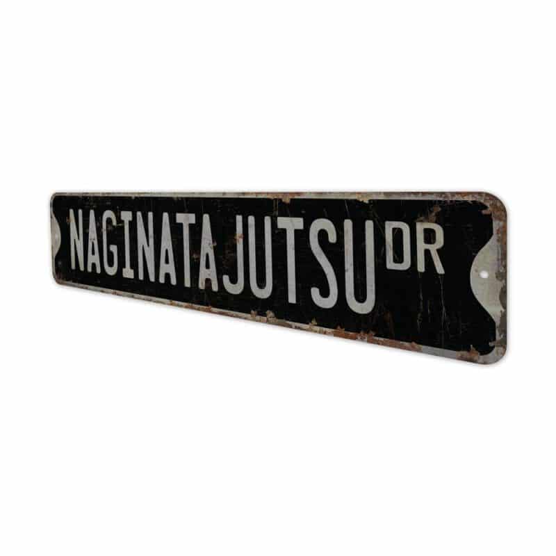 Naginatajutsu-Premium-Quality-Rustic-Metal-Sign-8