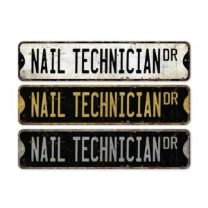 Nail-Technician-Premium-Quality-Rustic-Metal-Sign-2