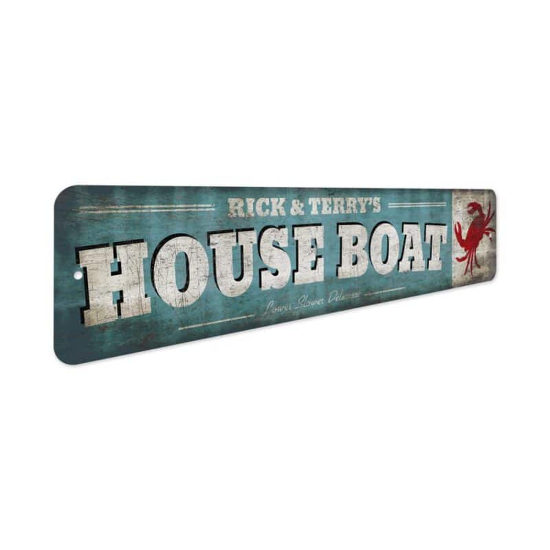 Name-House-Boat-Crab-Premium-Quality-Rustic-Metal-Sign-3