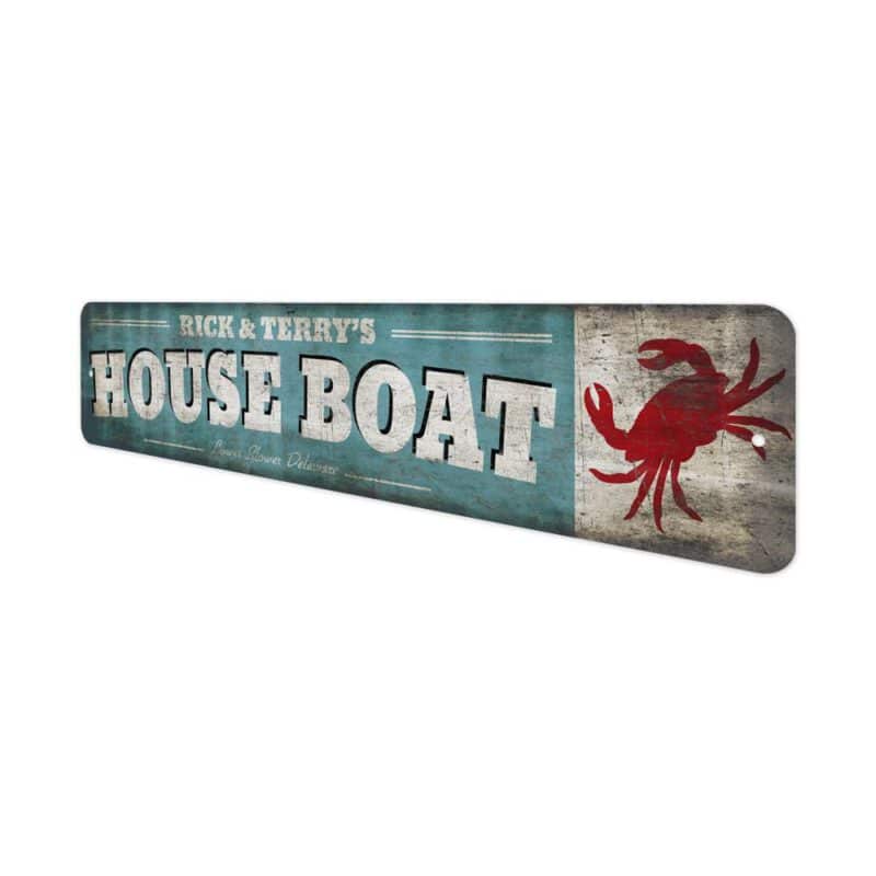 Name-House-Boat-Crab-Premium-Quality-Rustic-Metal-Sign-4