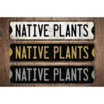 Native-Plants-Premium-Quality-Rustic-Metal-Sign-Images