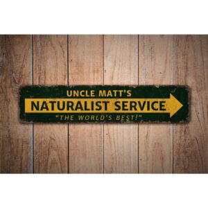 Naturalist-Service-Premium-Quality-Rustic-Metal-Sign-Images