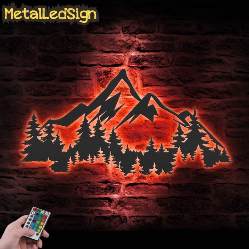 Nature-Mountain-Forest-Metal-Wall-Art-LED-Light-5-1.jpg