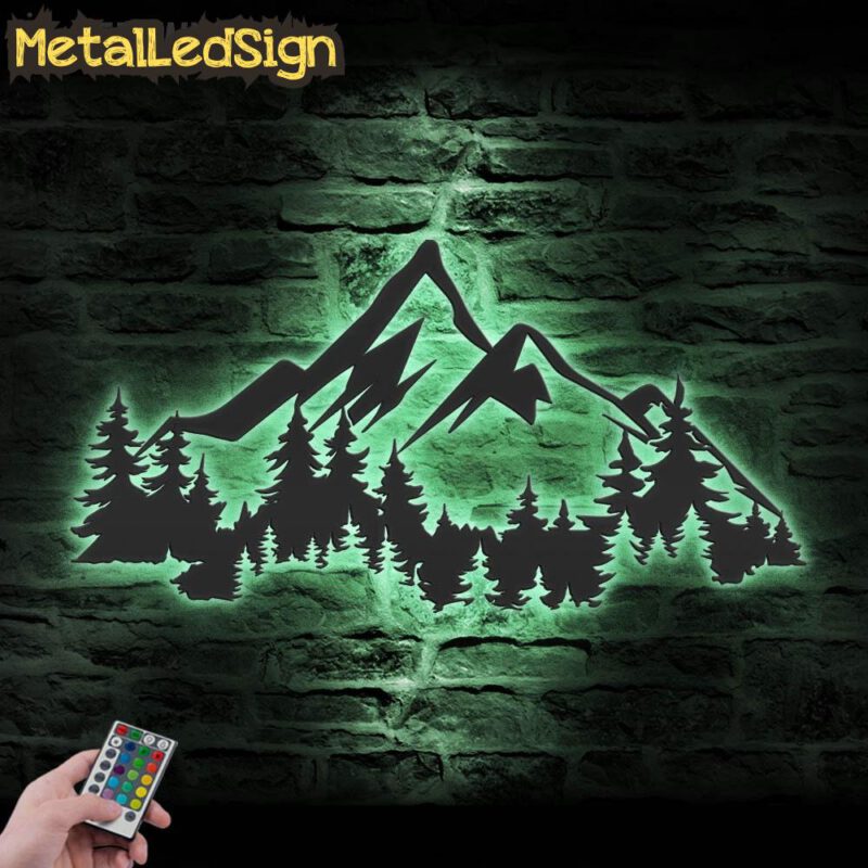 Nature-Mountain-Forest-Metal-Wall-Art-LED-Light-7-1.jpg