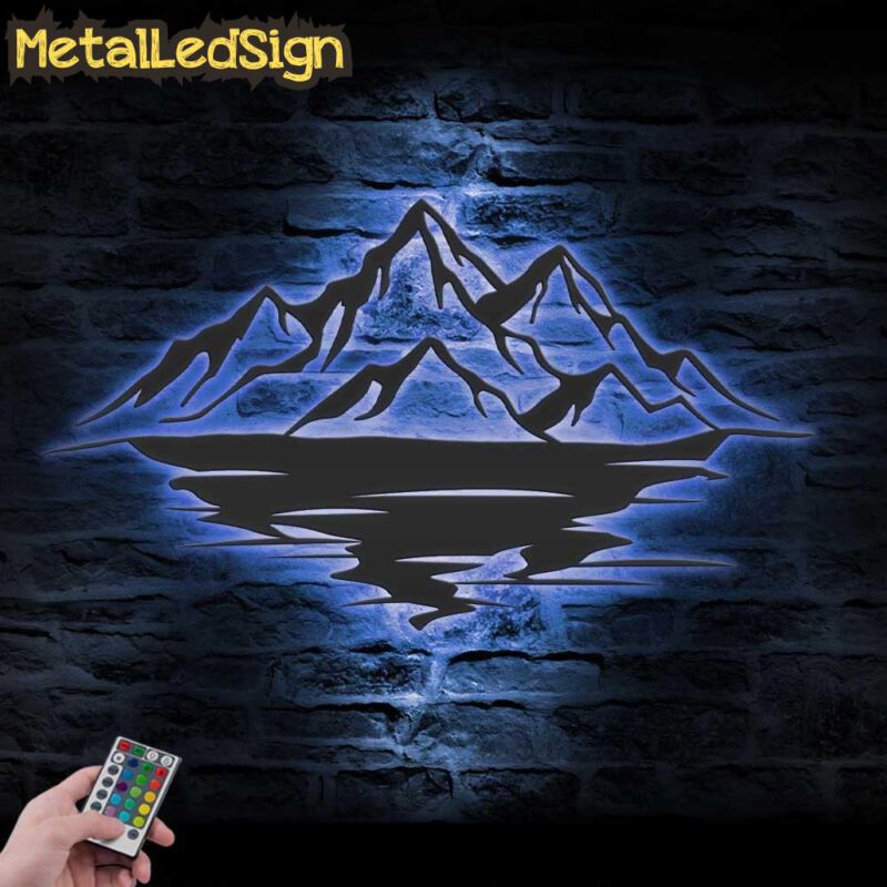 Nature-Mountain-Range-Metal-Wall-Art-LED-Light-3.jpg