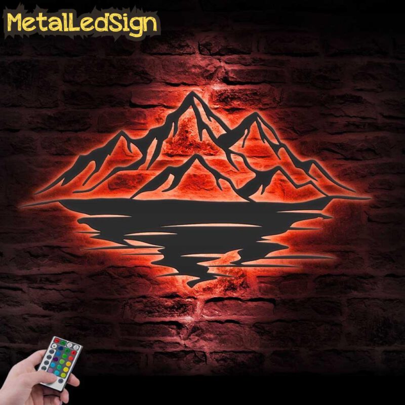 Nature-Mountain-Range-Metal-Wall-Art-LED-Light-5.jpg