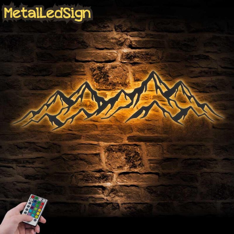 Nature-Mountain-Range-Metal-Wall-Art-LED-Light-Images-3.jpg