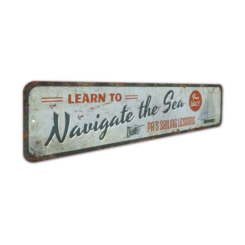 Navigate-The-Sea-Premium-Quality-Rustic-Metal-Sign-3