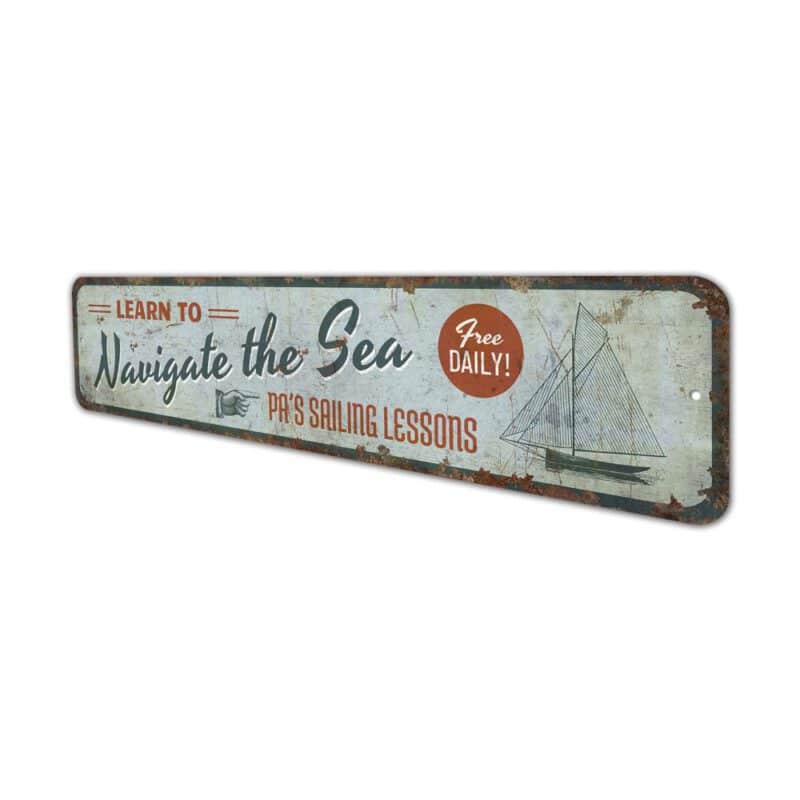 Navigate-The-Sea-Premium-Quality-Rustic-Metal-Sign-4