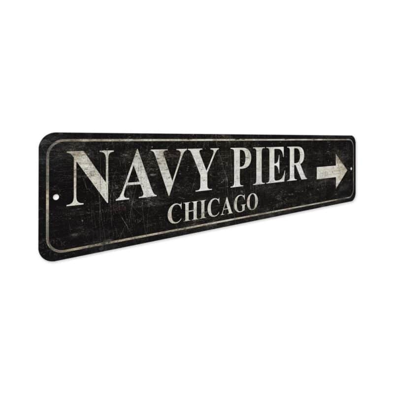 Navy-Pier-Arrow-Sign-Premium-Quality-Rustic-Metal-Sign-3