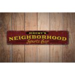 Neighborhood-Sports-Bar-Premium-Quality-Rustic-Metal-Sign-Images