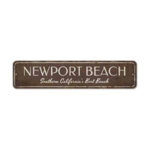 New-Port-Beach-Sign-Premium-Quality-Rustic-Metal-Sign-2