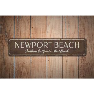 New-Port-Beach-Sign-Premium-Quality-Rustic-Metal-Sign-Images