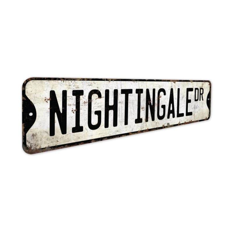 Nightingale-Premium-Quality-Rustic-Metal-Sign-3