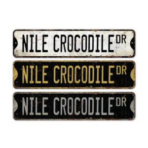 Nile-Crocodile-Premium-Quality-Rustic-Metal-Sign-2