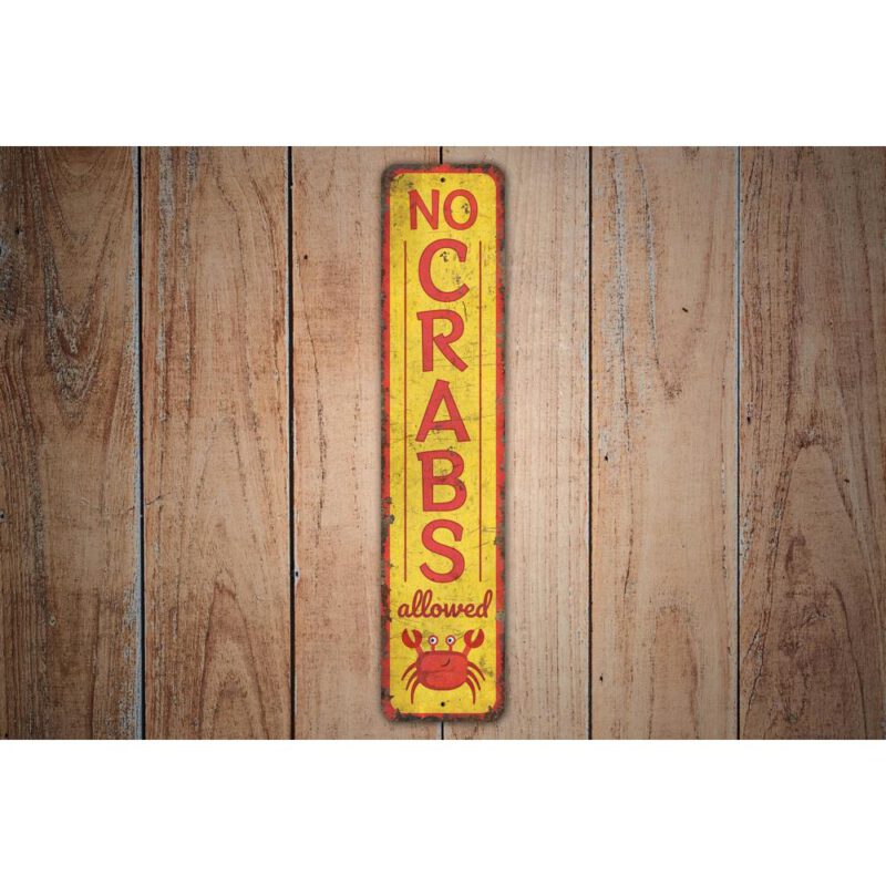 No-Crabs-Allowed-Sign-Premium-Quality-Rustic-Metal-Sign-Images