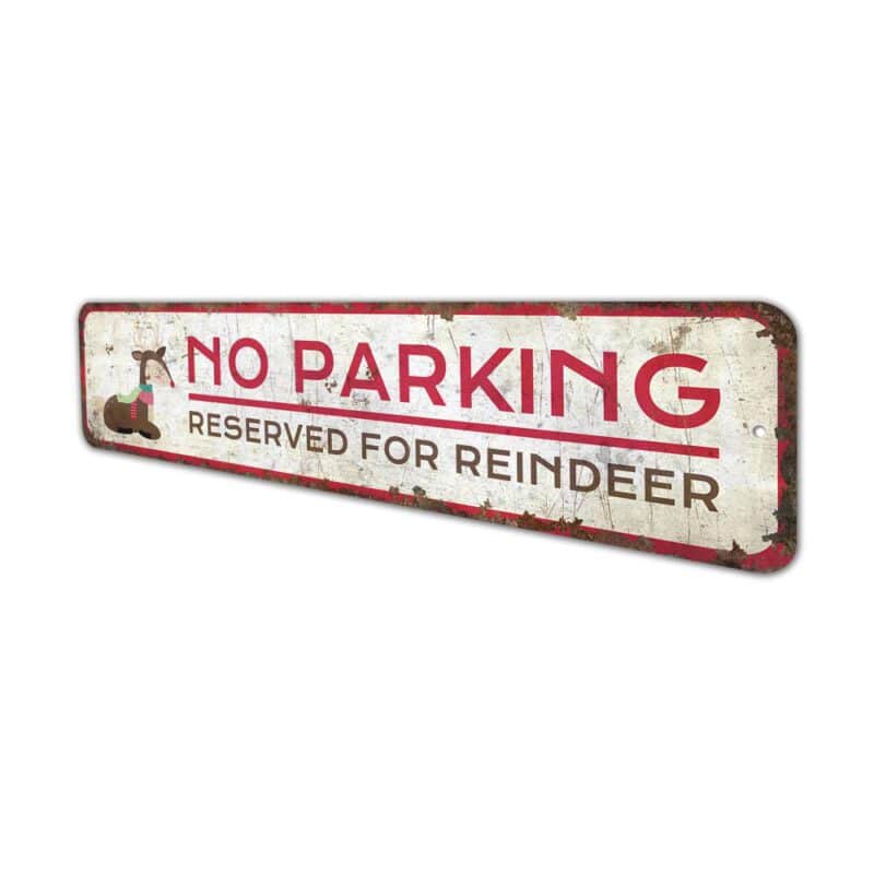 No-Parking-Premium-Quality-Rustic-Metal-Sign-4