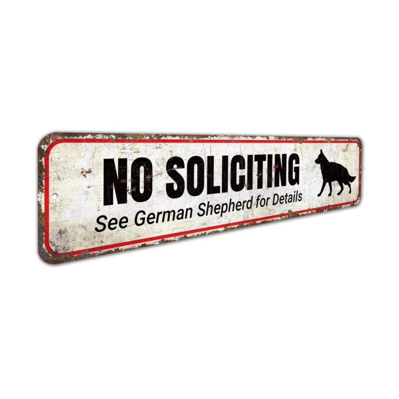 No-Soliciting-Sign-Premium-Quality-Rustic-Metal-Sign-3