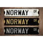 Norway-Premium-Quality-Rustic-Metal-Sign-Images