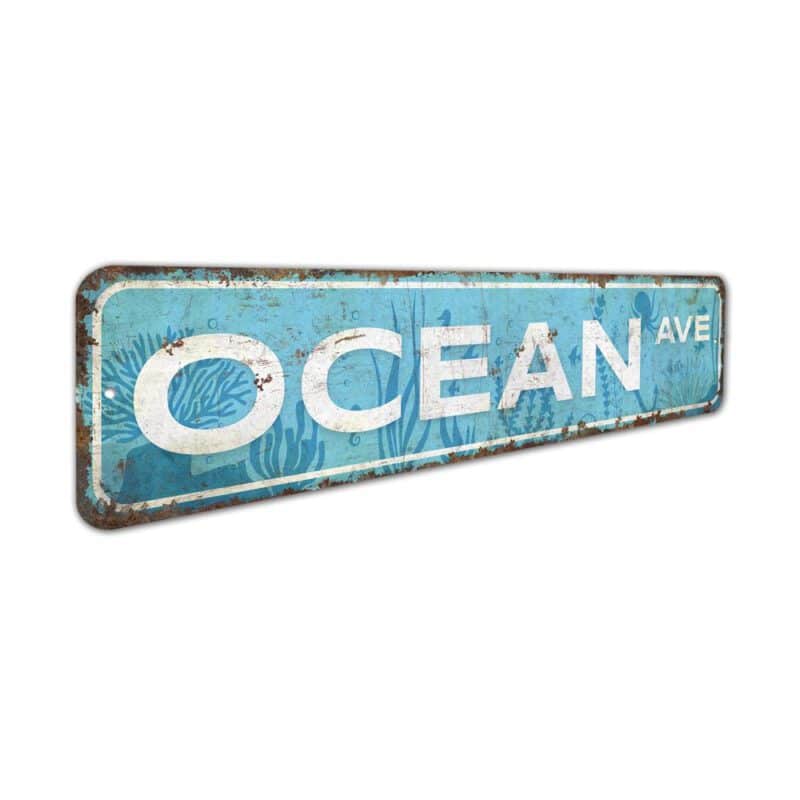 Ocean-Avenue-Sign-Premium-Quality-Rustic-Metal-Sign-3