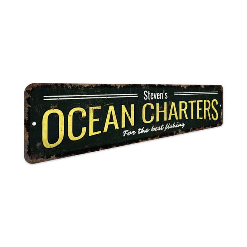 Ocean-Charters-Sign-Premium-Quality-Rustic-Metal-Sign-3