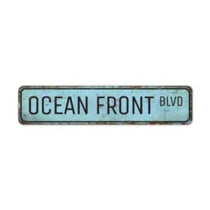 Ocean-Front-Boulevard-Premium-Quality-Rustic-Metal-Sign-2