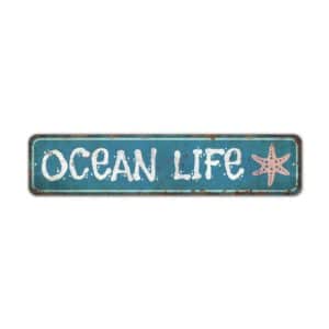 Ocean-Life-Sign-Premium-Quality-Rustic-Metal-Sign-2