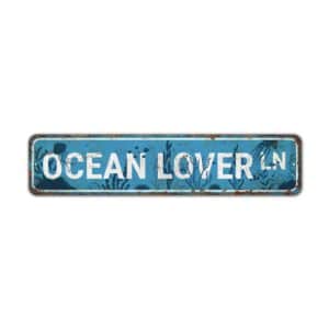 Ocean-Lover-Lane-Sign-Premium-Quality-Rustic-Metal-Sign-2