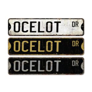 Ocelot-Premium-Quality-Rustic-Metal-Sign-2