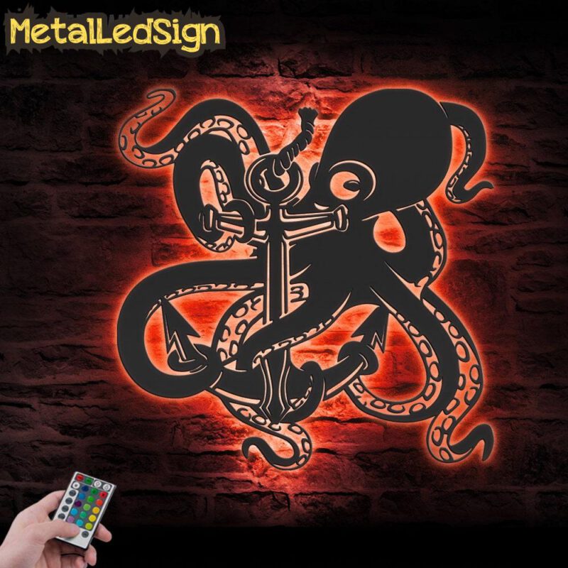 Octopus-And-Anchor-Metal-Wall-Art-LED-Light-5.jpg