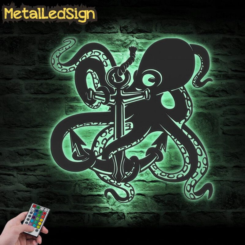 Octopus-And-Anchor-Metal-Wall-Art-LED-Light-7.jpg