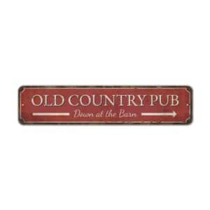 Old-Country-Pub-Sign-Premium-Quality-Rustic-Metal-Sign-2