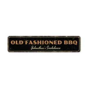 Old-Fashioned-BBQ-Premium-Quality-Rustic-Metal-Sign-2