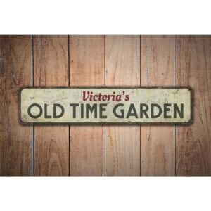 Old-Time-Garden-Premium-Quality-Rustic-Metal-Sign-Images