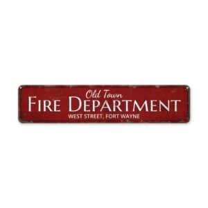 Old-Town-Fire-Department-Premium-Quality-Rustic-Metal-Sign-2