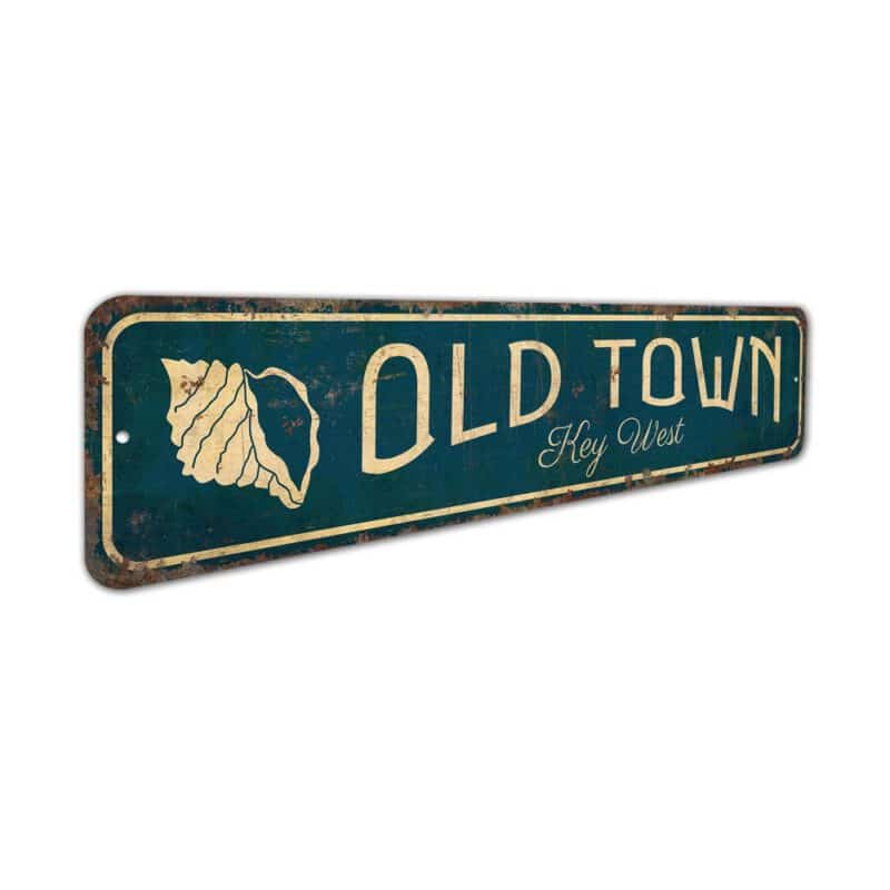 Old-Town-Key-West-Sign-Premium-Quality-Rustic-Metal-Sign-3