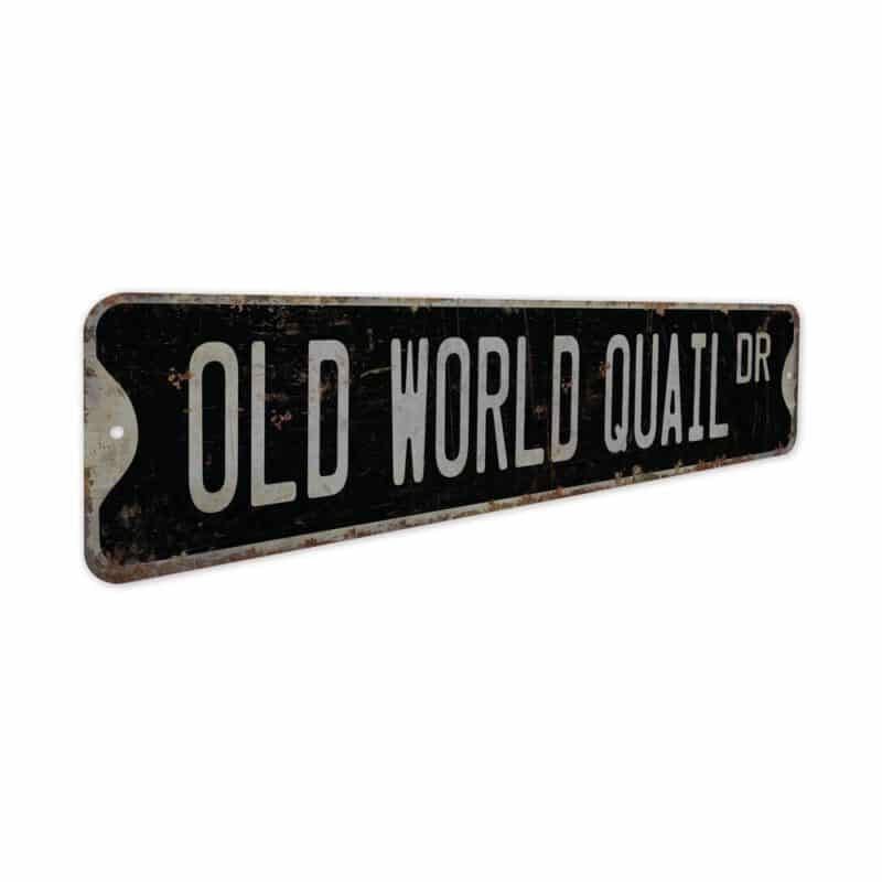 Old-World-Quail-Premium-Quality-Rustic-Metal-Sign-7