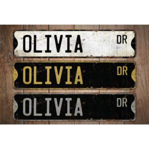 Olivia-Name-Sign-Premium-Quality-Rustic-Metal-Sign-Images