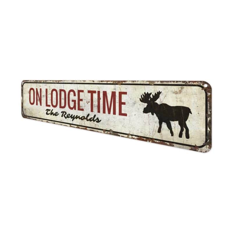 On-Lodge-Time-Premium-Quality-Rustic-Metal-Sign-4