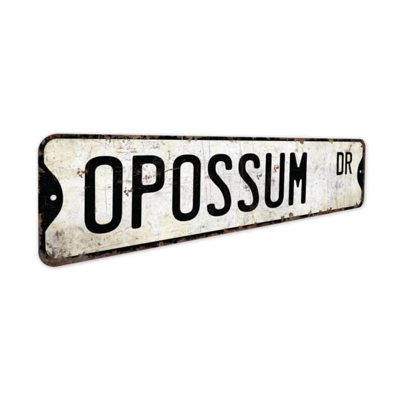 Opossum-Premium-Quality-Rustic-Metal-Sign-3