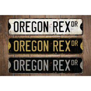 Oregon-Rex-Premium-Quality-Rustic-Metal-Sign-Images