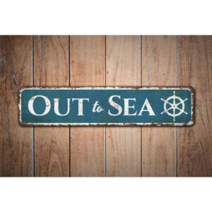 Out-to-Sea-Sign-Premium-Quality-Rustic-Metal-Sign-Images