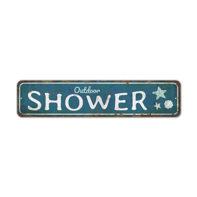 Outdoor-Shower-Premium-Quality-Rustic-Metal-Sign-2