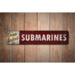 Oven-Baked-Submarine-Premium-Quality-Rustic-Metal-Sign-Images